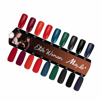 MollyLac Elite Women Gloss and Matte 9 Colors Template