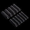 Upper dual forms for nail construction with square scale 7 11 sizes 110 pcs