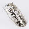 MollyLac Metallic Nail Dust Aluminum Flakes 0.2 g No. 10