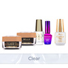 Molly Nails PRO MATCH SYSTEM 4+1 Clear 3 builder gels + base coat + Doctor Top 15g