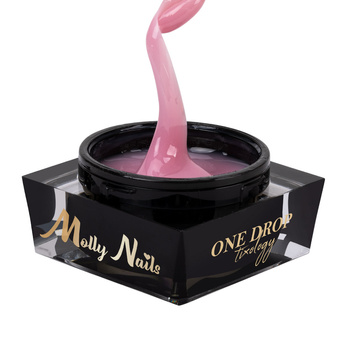Aufbaugel mit Thixotropie Molly Nails One Drop Tixology Mild Rose 15 g