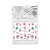 Adesivi 3D per unghie con glitter a tema pasquale BLE 1052D