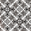Nageltransferfolie 80 cm Flower Black Nr. 1