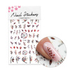 Autocollants pour ongles : feuilles fines autocollantes F785