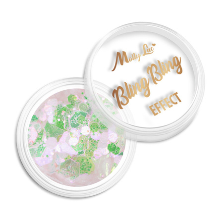 MollyLac Nagelglitter „Bling Bling Effect“ 1 g Nr. 04