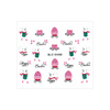 Adesivi 3D per unghie con glitter a tema pasquale BLE 1048D