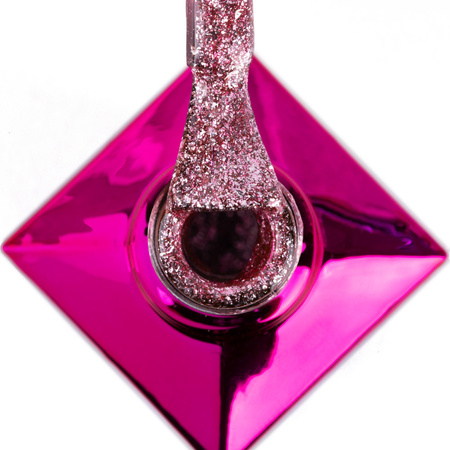 Lakier hybrydowy Molly Nails Luxury Glam Rich Baby Rich 8g Nr 542