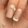 3D-Perlen-Blumen-Nageldekorationen Molly Nails Nr. 3, 10 Stück