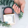 Gel modelador para uñas sin HEMA ni Di-HEMA con aceite de árbol de té MollyLac HerbaLine Shiny Flakes by Gosia Kruś 50 g