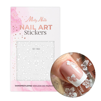 5D наклейки на нігті — самоклейні квіти SD-1463 Molly Nails