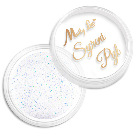 Poudre pour ongles MollyLac « Poudre de sirène », pot de 2,5 g, n° 7