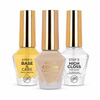 MollyNails Vinyl Effect System 3-STEP Essentials Set — Latte