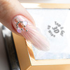 MollyNails TOP & GEL NO WIPE 3D for nail art and effects—HEMA/Di-HEMA-free—5 g + Safety Ring