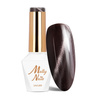 Esmalte híbrido LED/UV Gel Polish Browns Cat Eye Metallic n.º 218 Molly Nails sin HEMA/Di-HEMA, 8 g