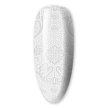Nageltransferfolie 80 cm, Weiß, Nr. 9