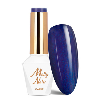 Smalto ibrido Molly Nails Story Time Magic Night senza HEMA/Di-HEMA 8 g n. 628