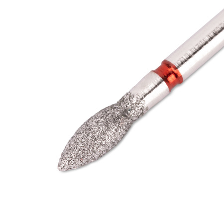 Diamond cuticle file, mini teardrop, delicate