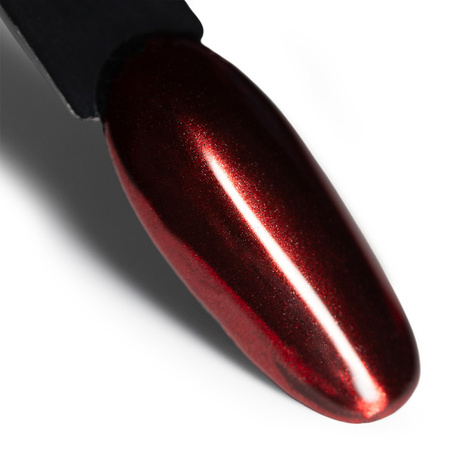 Mirror dust effect for nail art MollyLac Glass Effect Red No. 3