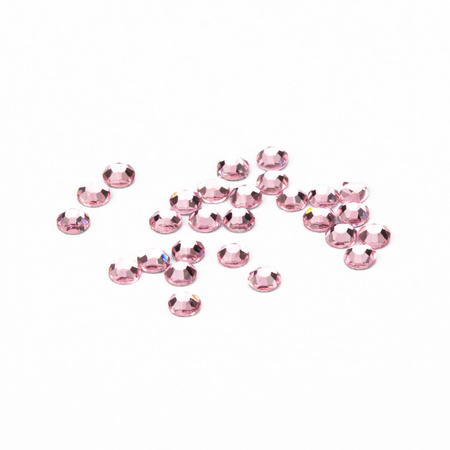 Strass pour ongles en verre SS5 Light rose, environ 1440 pièces par paquet