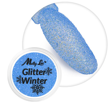 MollyLac Glitter Winter Nail Dust 1g No. 6