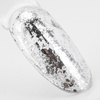 Poudre pour ongles métallique MollyLac « Płatki Alu » argent séduisant 0,2 g n° 1