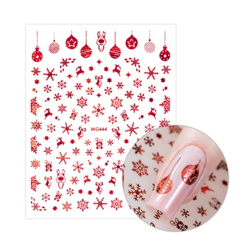 Adesivi natalizi per unghie Molly Nails WG444