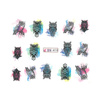 Owl Water Decals for Nails BN-410