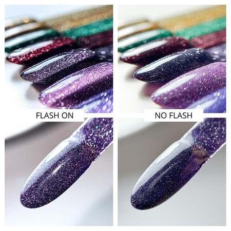 Molly Nails Flashing Lights 3 Into the Darkness HEMA/Di-HEMA Free Hybrid Nail Polish 8g No. 614