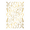 Selbstklebende Nagelsticker STZ-CS067, goldfarben