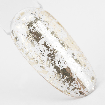 MollyLac Metallic Nail Powder Alu Flakes 0.2 g No. 7