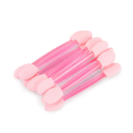 Applicatore a forma di marionetta per l'applicazione del glitter Molly Nails, rosa, 10 pezzi