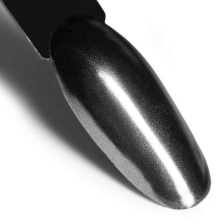 Mirror dust effect for nail art MollyLac Glass Effect Silver No. 2