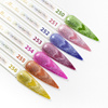 Smalto ibrido LED/UV Gel Polish Cat Eye Glacier Crush n. 254 Fuchsia Molly Nails senza HEMA/Di-HEMA 8 g