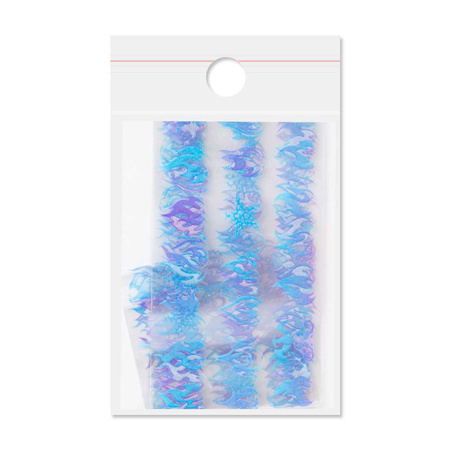 Pellicola transfer Luminous Flames 100 cm, luminescente ai raggi UV, n. 9
