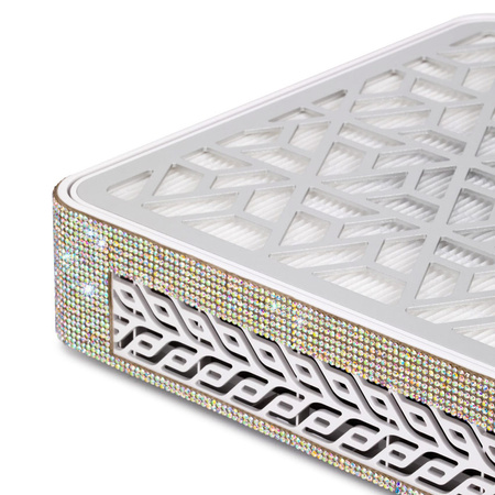 Aspiratore professionale a cassetta con funzione TURBO e PAUSA X15 41W Molly Nails con strass