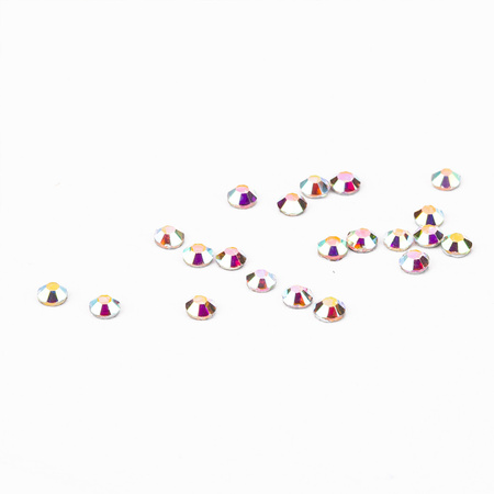 Glas-Strasssteine für Nägel SS5 Crystal AB ca. 1440 Stück pro Packung