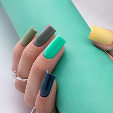 Vernis hybride Molly Nails Rest &amp; Relax Just Chill Out sans HEMA/Di-HEMA, 8 g, n° 98