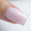 Base en caoutchouc LED/UV avec fibres Molly Nails Rubber Fiber Base Angel Pink 10 g