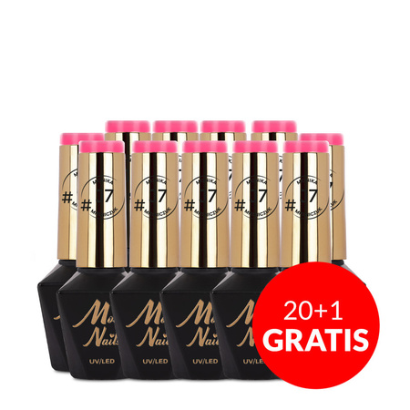 20+1 безкоштовно Гібридний лак Molly Nails Juicy від Моніки Мельнічук, без HEMA/Di-HEMA, 8 г, № J7