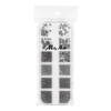 Box with Molly Nails black decorations, 1000 pieces