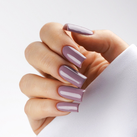 Business Class LED/UV Gel Polish No. 317 Deep Taupe by MollyNails, HEMA/Di-HEMA Free, 8g+ FREE Browns Color Chart