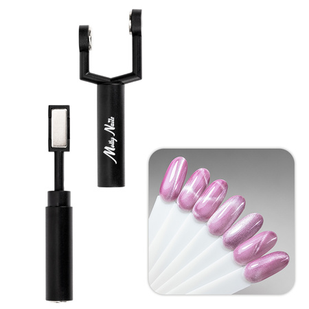 Магніт-магнітизатор для котячого ока «Cat Eye» 4-в-1 від MollyNails