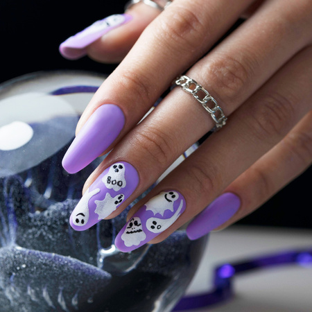 Гібридний лак Molly Nails Yoghurt Lily Blossom без HEMA/Di-HEMA, 8 г, № 122