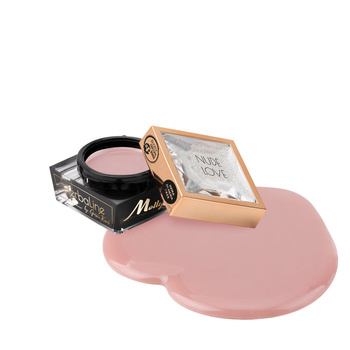 HEMA/Di-HEMA Free nail builder gel with tea tree oil Molly Nails HerbaLine Nude Love by Gosia Kruś 15g