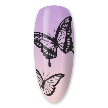 Water stickers for nails, butterflies STZ-1014