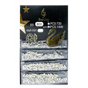 Strass en verre pour ongles C-4 mélange de tailles env. 1440 pièces par paquet