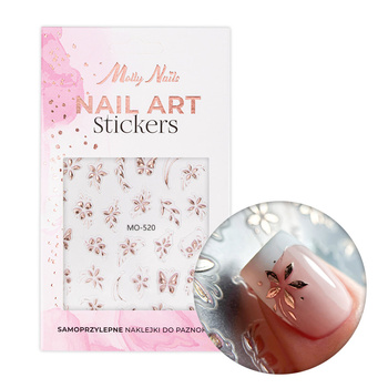 5D Self-Adhesive Flower Nail Stickers MO-520 MollyNails