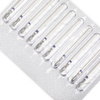 Set di frese diamantate a goccia GD0204D M blu, medie, 10 pezzi