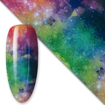 Transfer foil for nails, 80 cm, Cosmic No. 11