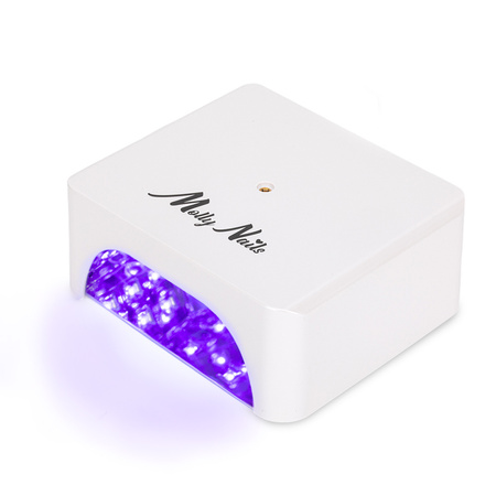 Дзеркальна лампа UV/LED 36 Вт Molly Nails для педикюру зі штативом, бездротова, біла, V10BAT, довжина кабелю 3 м